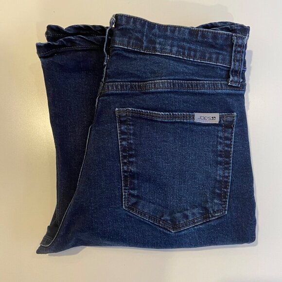 Joes Womens Flared Jeans high rise dark blue stretchy denim Size 26 - Picture 4 of 12